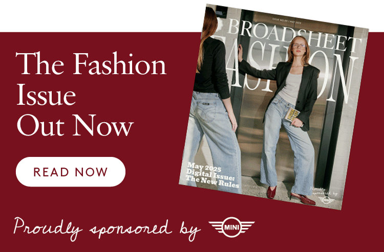 Broadsheet promotional banner