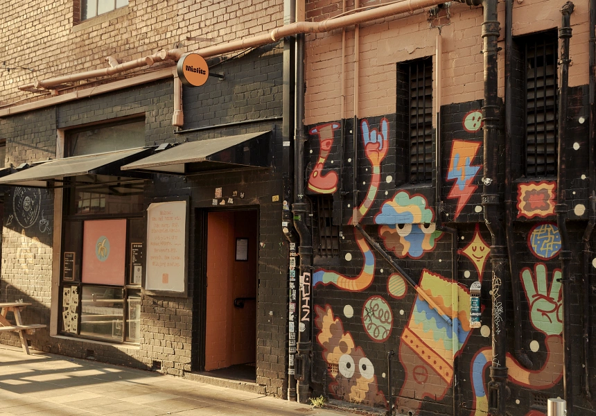 First Look: Misfits Bar in Footscray Champions Art and Music in the Former Baby Snakes Space