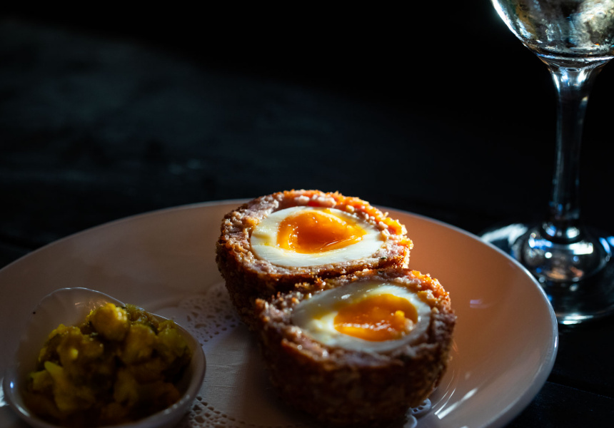 Scotch egg at the Old Fitzroy
