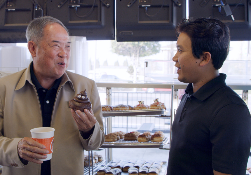 Ted Ngoy and Adam Vaun talk donuts
