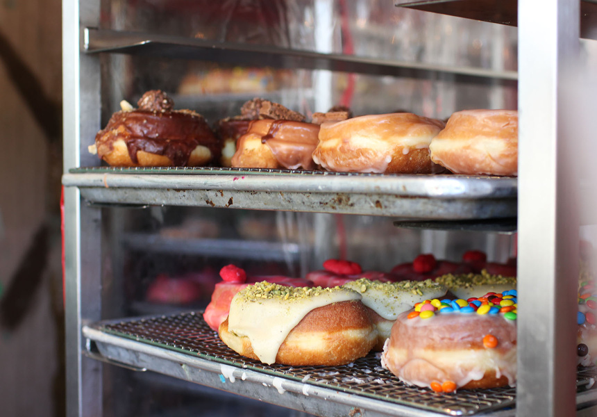 The original Doughnut Time store in Fortitude Valley, Queensland
