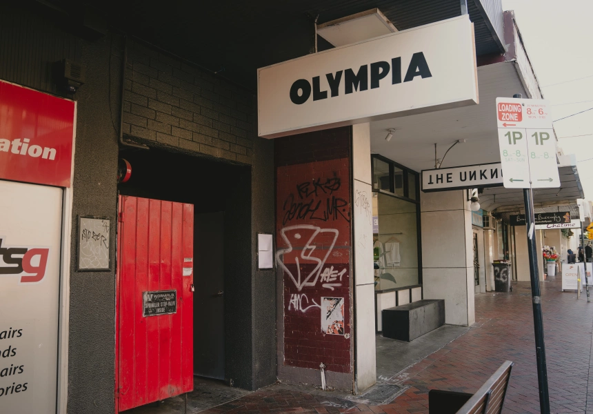 First Look: Olympia, a Greek-Inspired Wine Bar From the Harvie Team, Opens in an Oakleigh Car Park