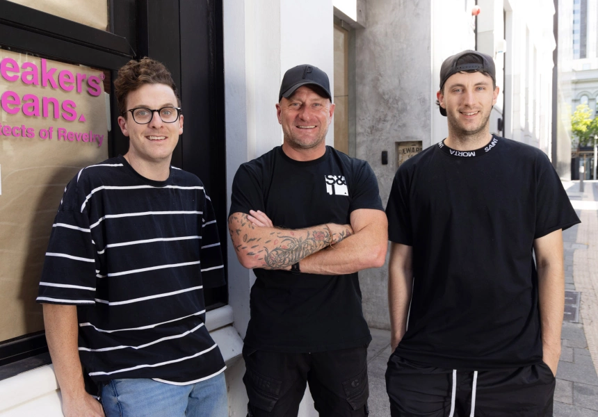 Left to right: Taylor Rule, Andy Freeman and Jarrad Primrose
