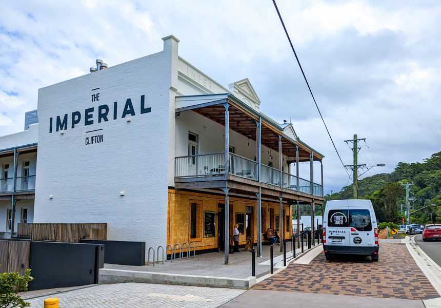 A Formerly Derelict, Grand Old Pub on a Clifftop South of Sydney Has Been Beautifully Refurbished