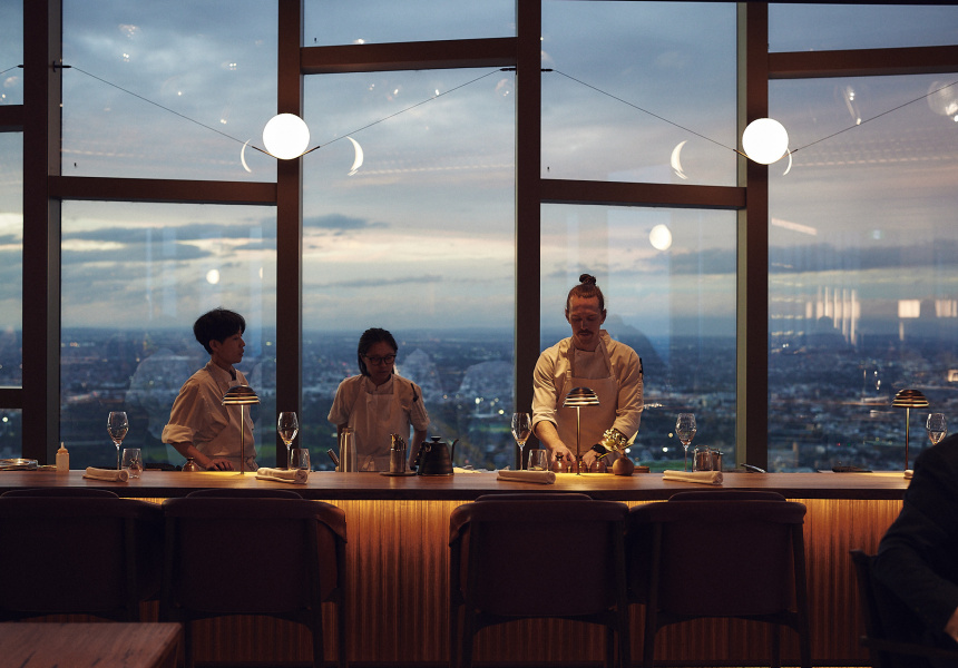 80 Storeys Up, The Ritz-Carlton Hotel’s Atria Delivers Lesser-Known Seafood, Top-Quality Steaks and Sometimes, Hot-Air Balloons