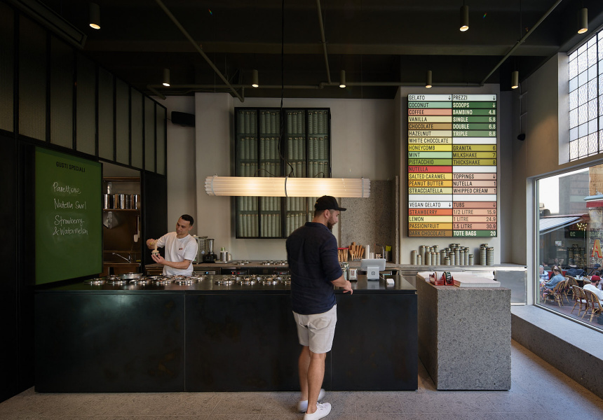 Free Gelato at Piccolina Hardware Lane
