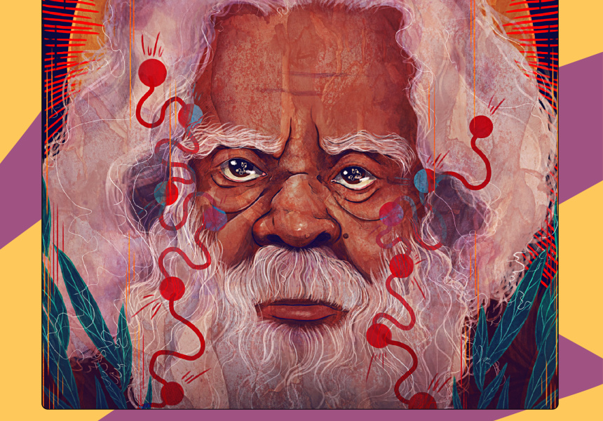 A Night with Uncle Jack Charles, by Charlotte Allingham 
