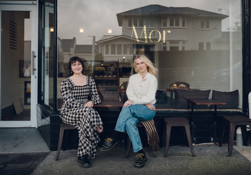 Mor Bakery founders Laura Metcalf (left) and Kelsie Culpan

