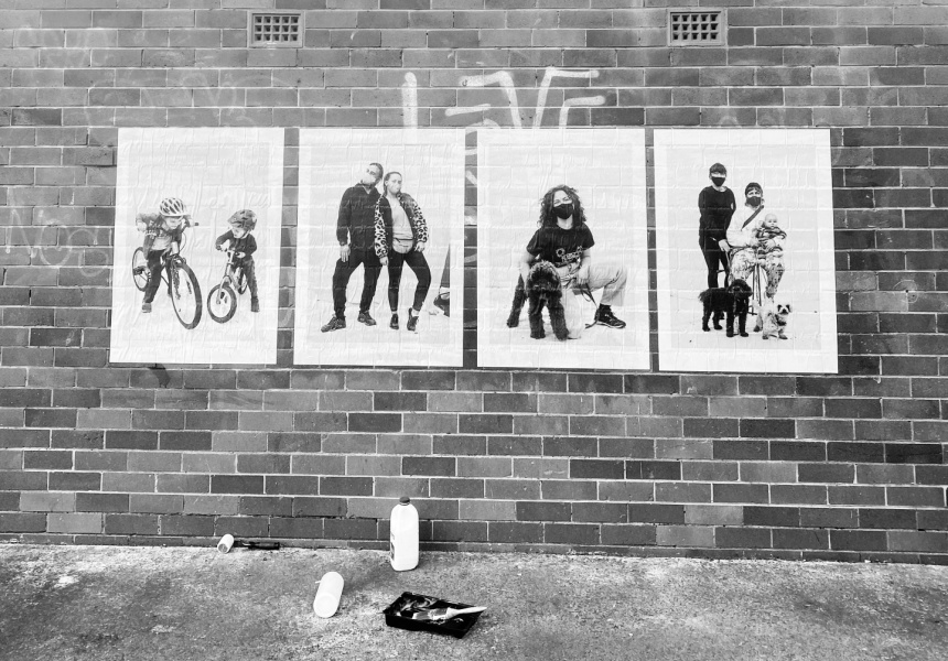 A Sydney Photographer Has Snapped Portraits of Strangers As They Pass Her Driveway, Now It’s an Outdoor Exhibition Lifting Spirits