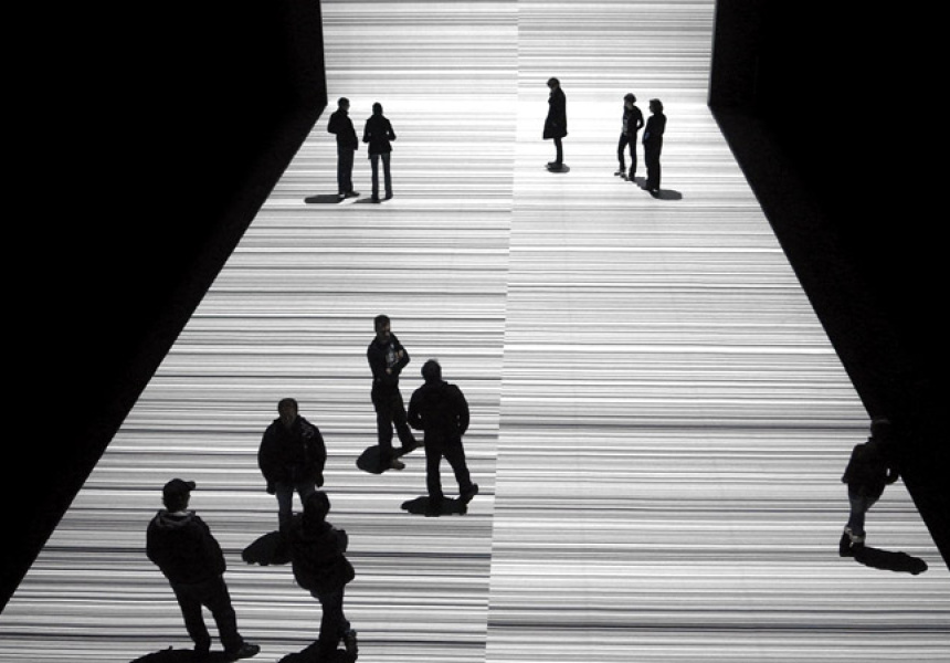 Ryoji Ikeda’s test pattern [No 5]