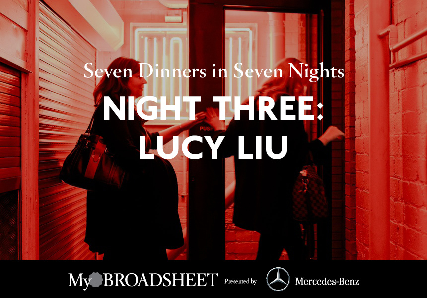 Seven Dinners Seven Nights Lucy Liu Kitchen Bar