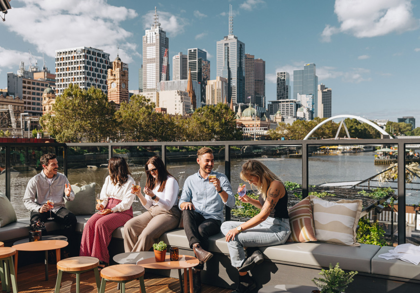 First Look: New Double-Decker Floating Bar and Eatery, Yarra Botanica ...