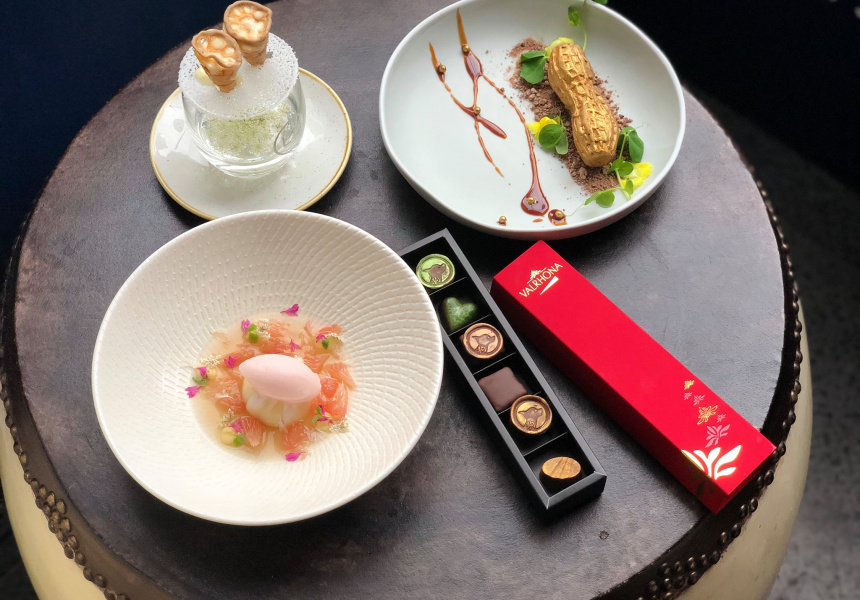 A Dessert Degustation at Lotus in The Galeries