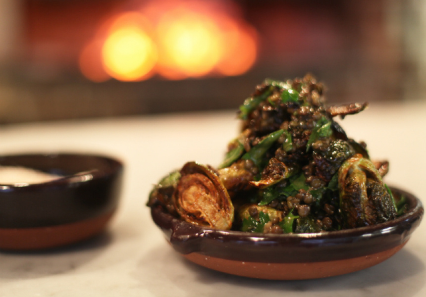 Porteño's brussels sprouts
