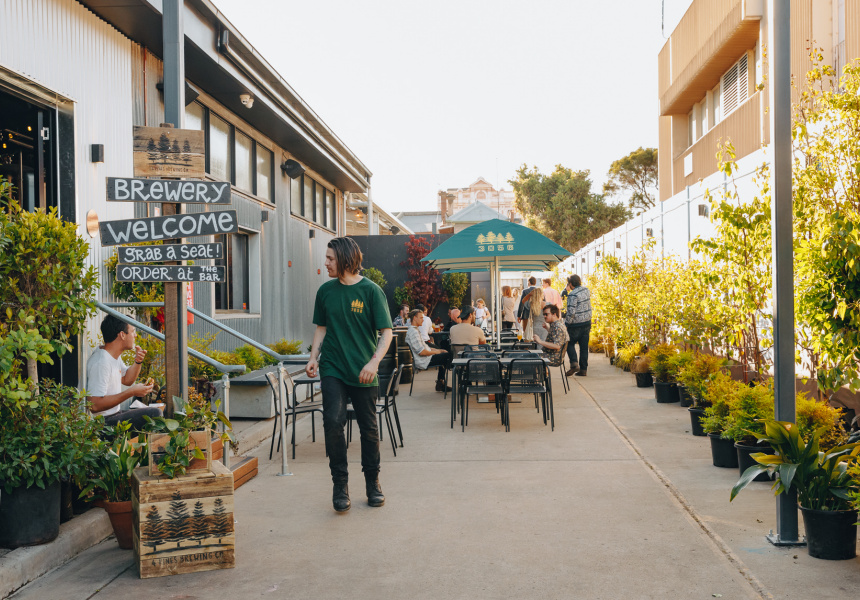 First Look: A New Open-Air Garden-Bar and Food-Truck Park for Brunswick