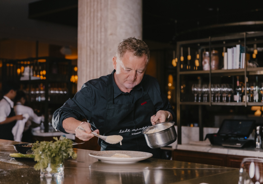 Kitchen Counter Drinks, Help-Yourself Plates and Warm Desserts: Luke Mangan’s Guide to Winter Dinner Parties