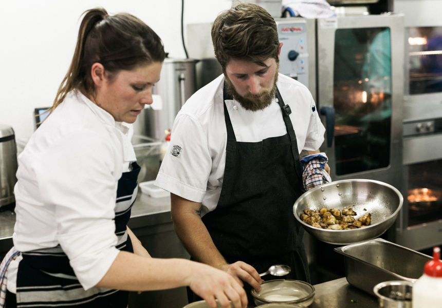 Plating Up at The Broadsheet Restaurant