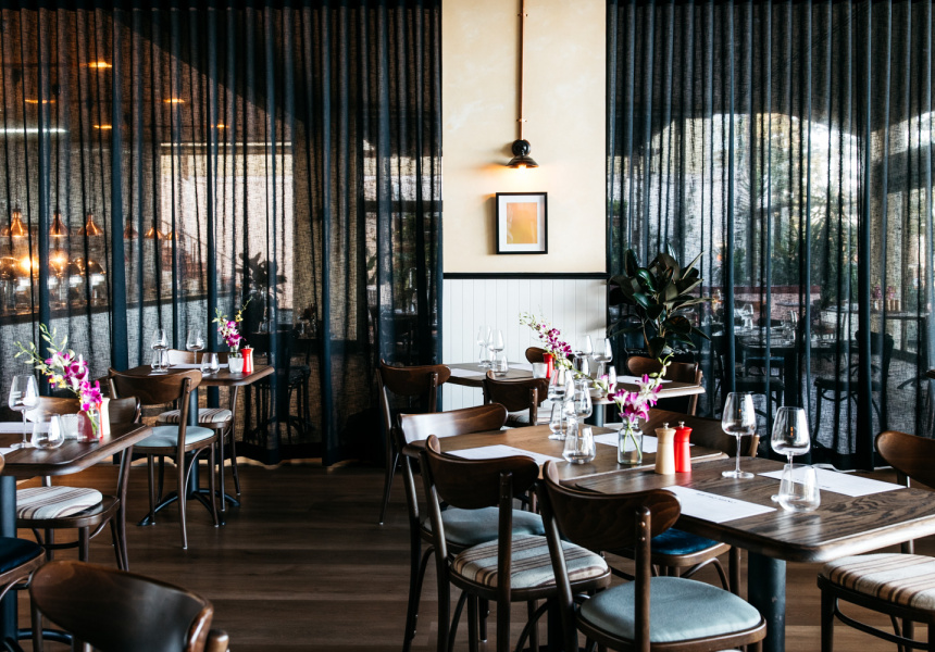 Bistro Manly Serves Casual French Classics Overlooking the Beach