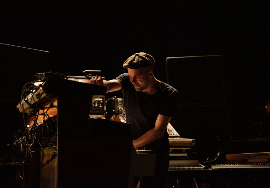 Nils Frahm's live show
