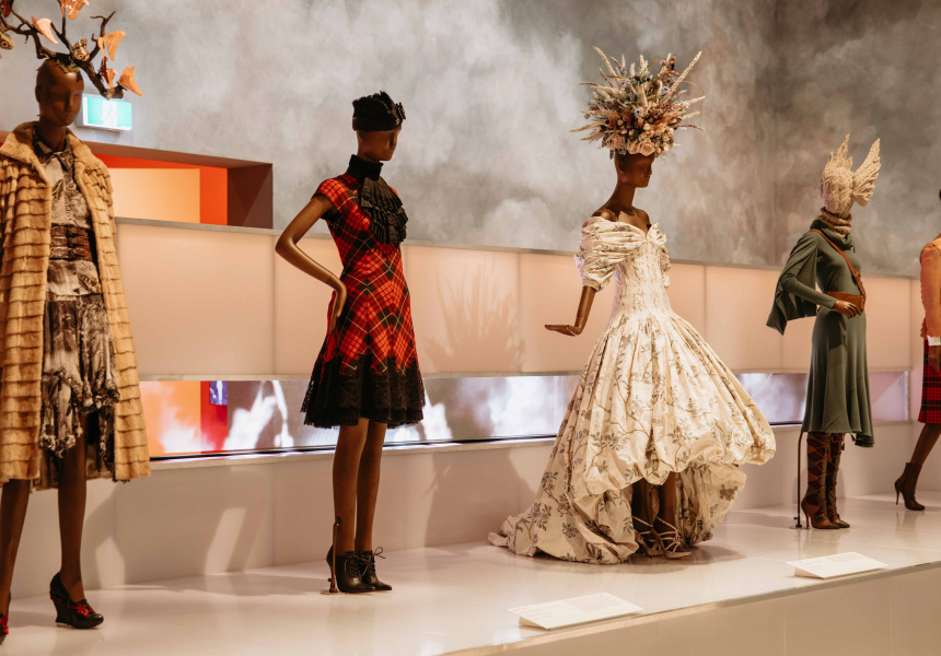 Alexander McQueen showcases the contemporary and the traditional in  Melbourne store