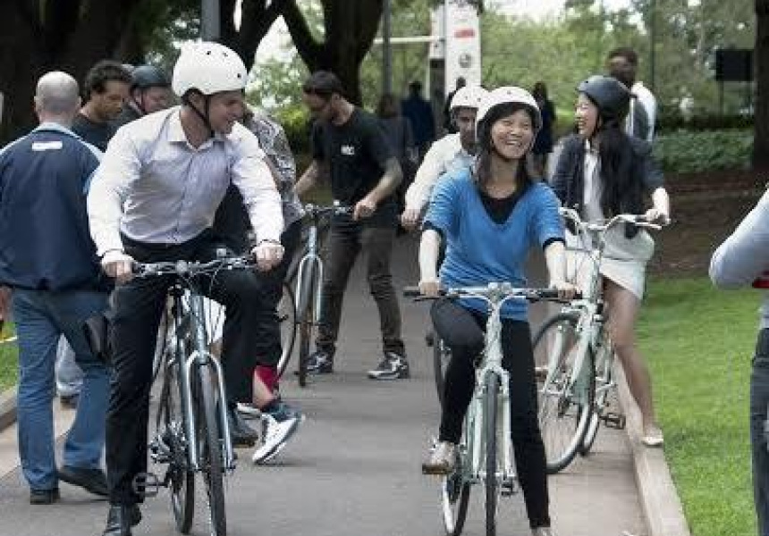 City of Sydney offers free Tryabike session in Hyde Park