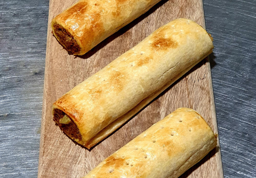 Serious About Snags? This Is Victoria’s Supreme Sausage Roll