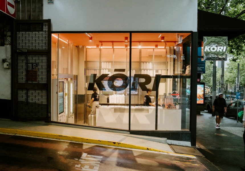 First Look: There’s an Ice-Cream Vending Machine and Japanese-Inspired Scoops at Kori’s Tiny New Store in a CBD Car Park