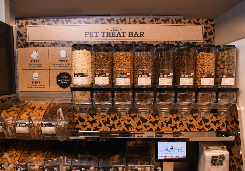 coles pick and mix dog treats