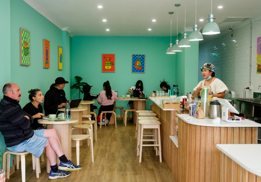 Now Open: A Bright and Colourful Kingsgrove Cafe for Roaster Ickle Coffee