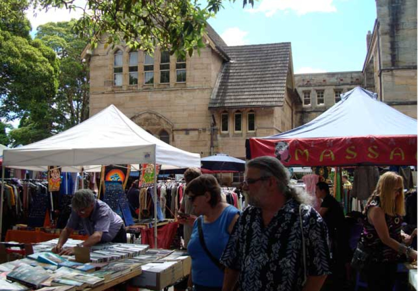 Balmain flea discount market