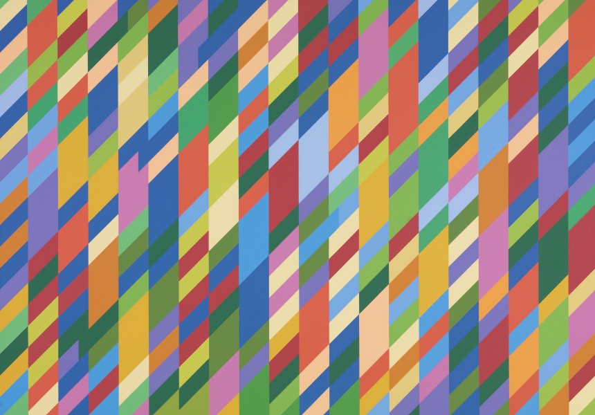 Nataraja, 1993, Bridget Riley
