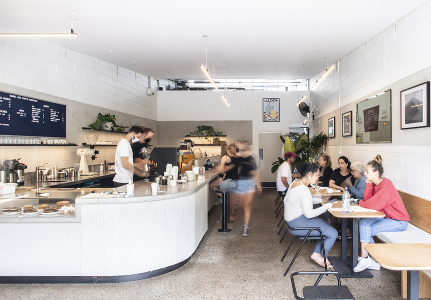 First Look: Popular Northern Beaches Coffee Roaster Barrel One Opens Its Third Cafe in a Former Cromer Warehouse