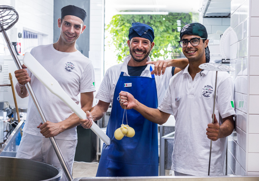 At La Delizia Latticini, Fresh Italian Cheeses Are Made In-Store, by Hand, Daily