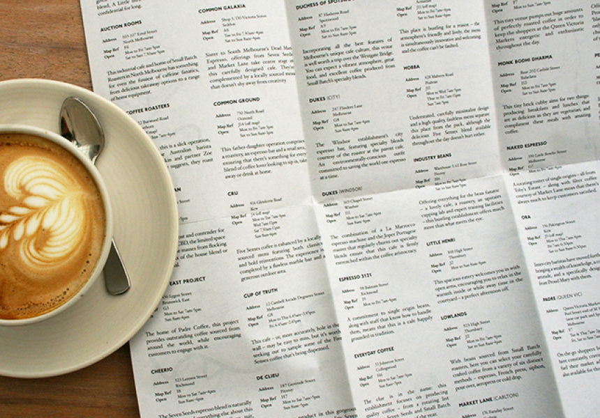 Broadsheet’s Melbourne Specialty Coffee Map