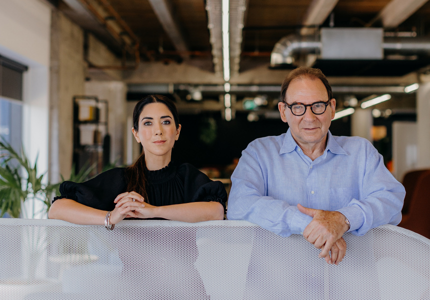 Artfull founders Jessica Agoston Cleary and John Barnett
