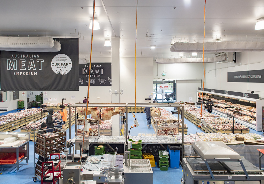 Inside a Massive Coolroom in Alexandria You’ll Find Australian Meat