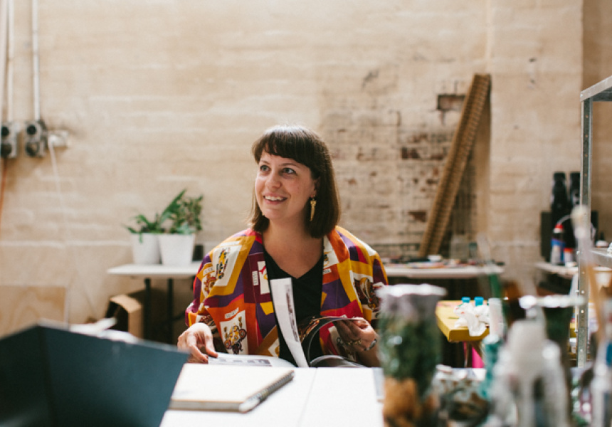 Studio Visit – Emily Hunt