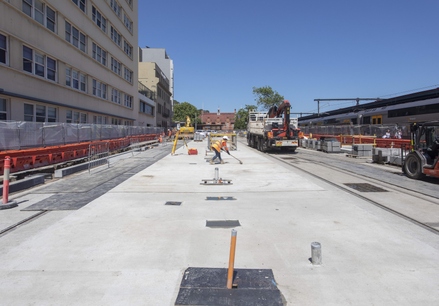 George Street pedestrian boulevard and Devonshire Street public space -  City of Sydney