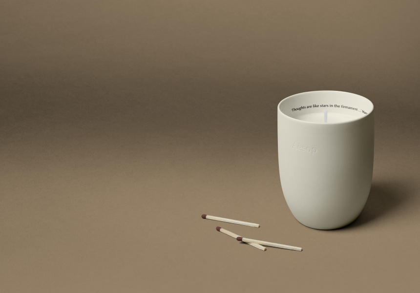 Aesop Launches Its First Candle Range