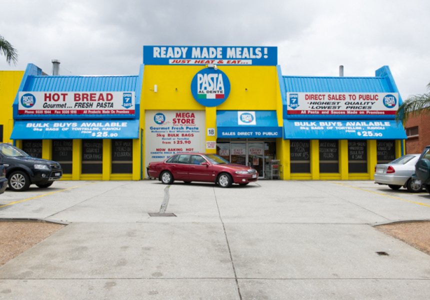 Tullamarine Italian Grocer Pasta Al Dente Unaffected by a Nearby Fire on Wednesday