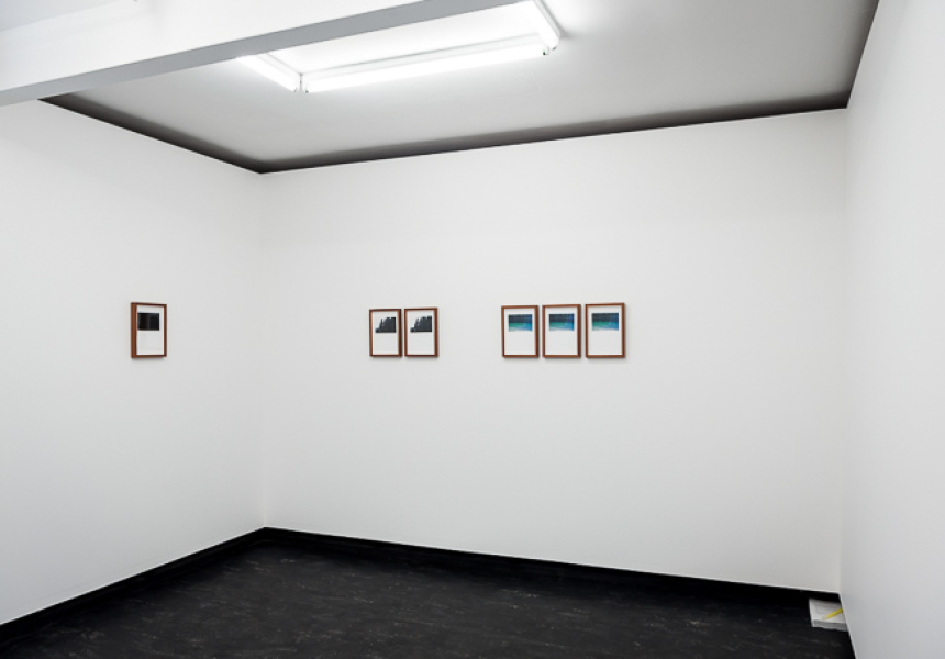 Untitled I-VI, 2014. A matter of time (installation view), Gemma Messih. 
