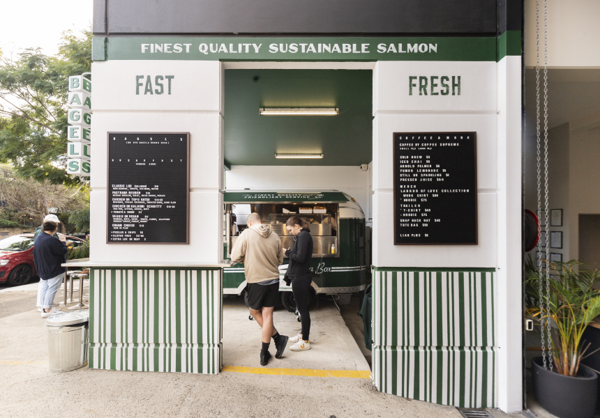 Lox in a Box Arrives in Marrickville, Serving Its Spectacular Bagels and Deli Goods From an Old-School Trailer