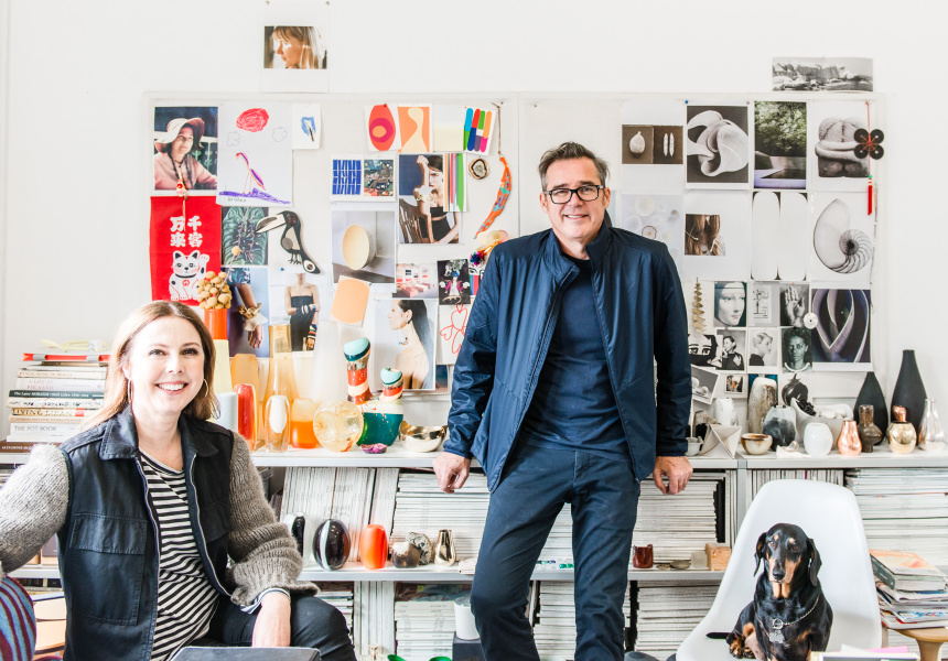 Louise Olsen and Stephen Ormandy.
