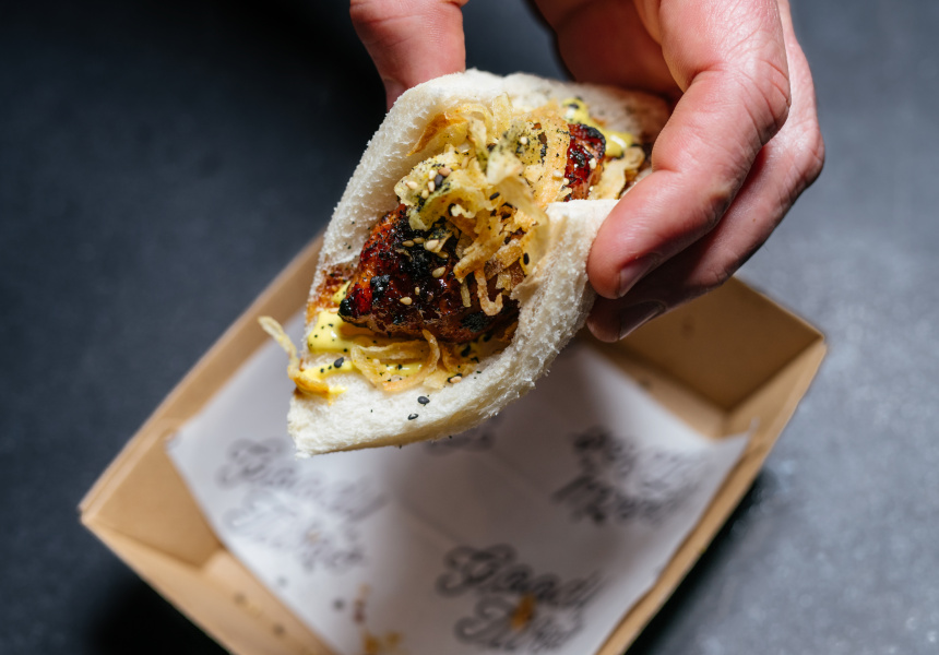 Japanese Hot Dog, Goody Two's.
