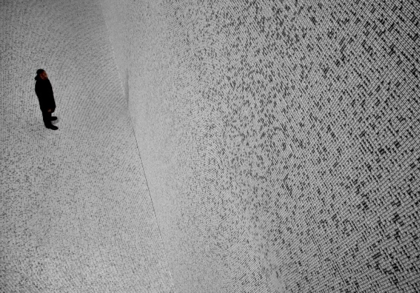 Ryoji Ikeda’s test pattern [No 5]