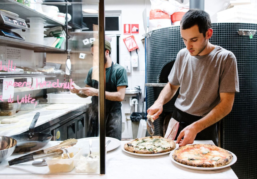 Now Open: Two Chaps’ New Vegetarian Pizzeria