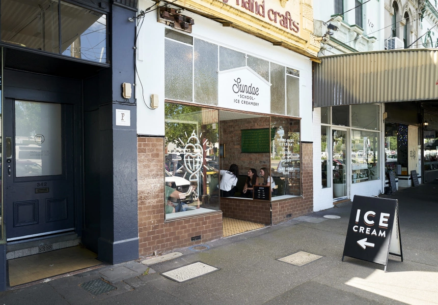 First Look: The Tuck Shop Team Opens a Fitzroy North Location for Its American Ice-Cream Shop, Sundae School