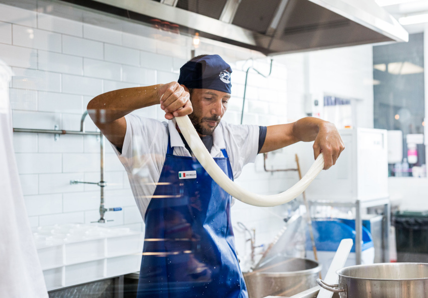 At La Delizia Latticini, Fresh Italian Cheeses Are Made In-Store, by Hand, Daily