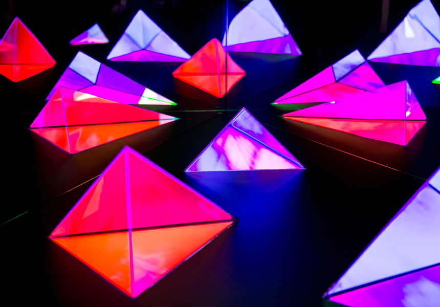 Kaleidoscope Installation at Vivid Sydney