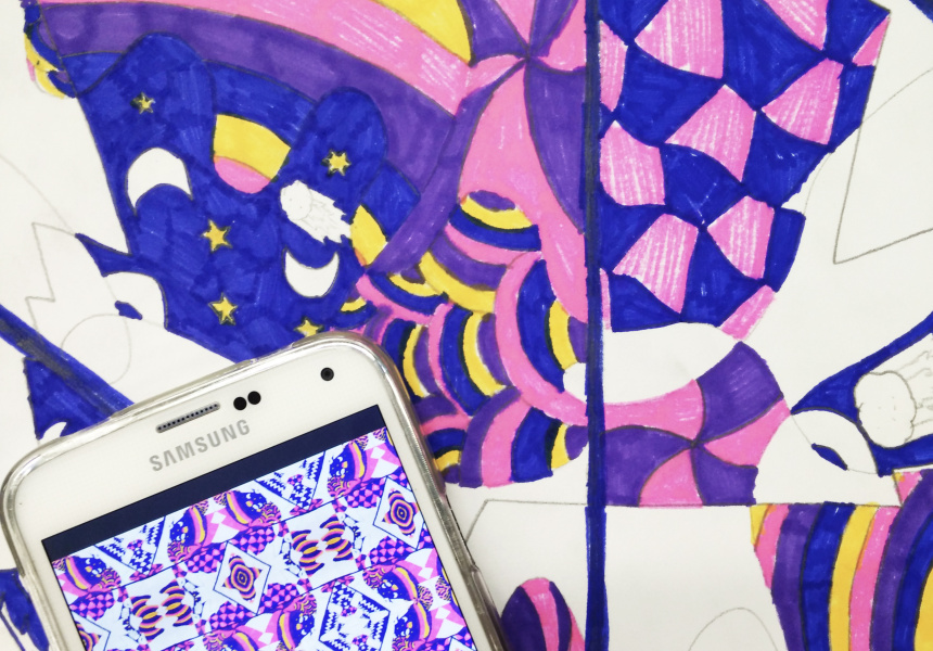 Textile Design Class at